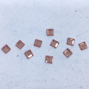 스와로브스키 2400 정사각(3mm) -라이트로즈 셀프젤네일아트